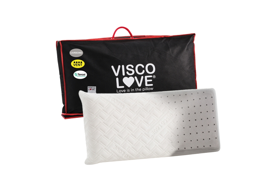 Almohada Viscoelástica Carbono Perforado